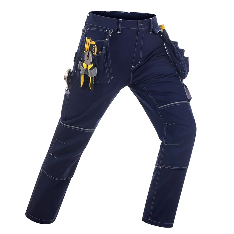 Pantalones de trabajo multifuncionales para hombre, ropa de trabajo  resistente al desgaste, de alta calidad, para reparación mecánica -  AliExpress
