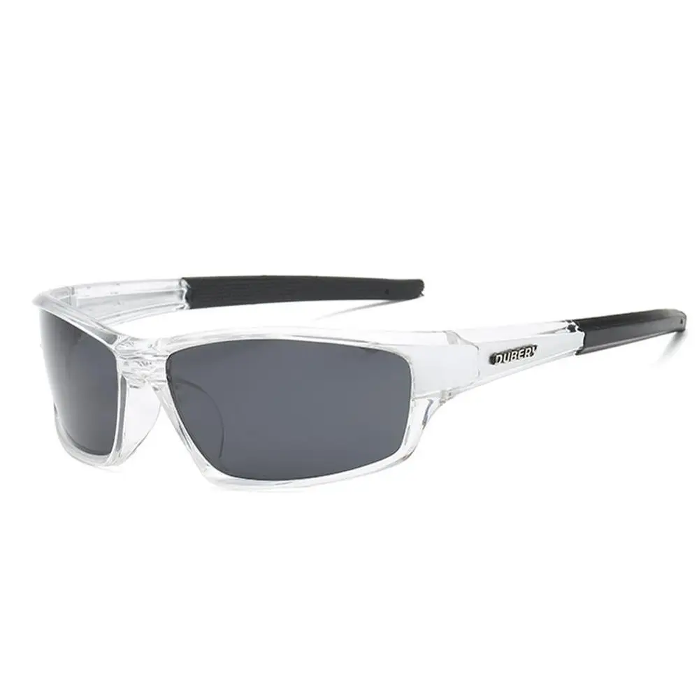 Бренд dubery дизайн мужские очки es поляризованные черные водительские солнцезащитные очки es UV400 оттенки Ретро мода солнцезащитные очки для мужчин - Цвет линз: D