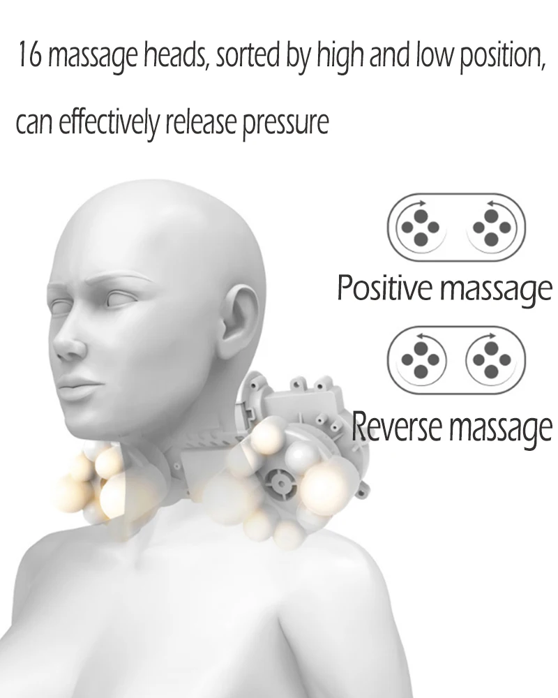 Массажер для спины, электрическая подушка для шеи, массажер, подушка для шиацу, плечо, инфракрасные массажеры для шеи, электрика, расслабление тела