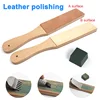 Dual Sided Leather Blades Strop Cutter Razor Sharpener Polishing Board Sharpen Home Tools DIN889 ► Photo 2/5