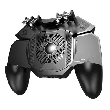 

Joystick Controller AK88 Six Finger All-In-One Gamepad for PUBG Mobile IOS Android L1 R1 Trigger Operating Gamepad