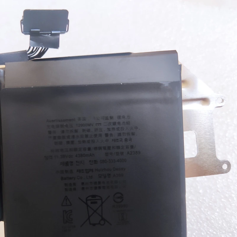 Bateria para Apple Macbook Air 13 A2389 A1932 A2179 A2337 Mvh22 Mwtj2 Mwtl2 Mwtk2 Mvh82 Mre82 xx a Mgn53 Mgn83 Mgn93ll a - Imagem 5