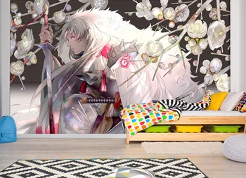 

[Self-Adhesive] 3D Inuyasha 1033 Japan Anime Wall Paper mural Wall Print Decal Wall Murals