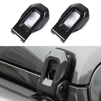 

2pcs Engine Hood trim ABS Cover For Jeep Wrangler JL 2018-19 Decal Accessories