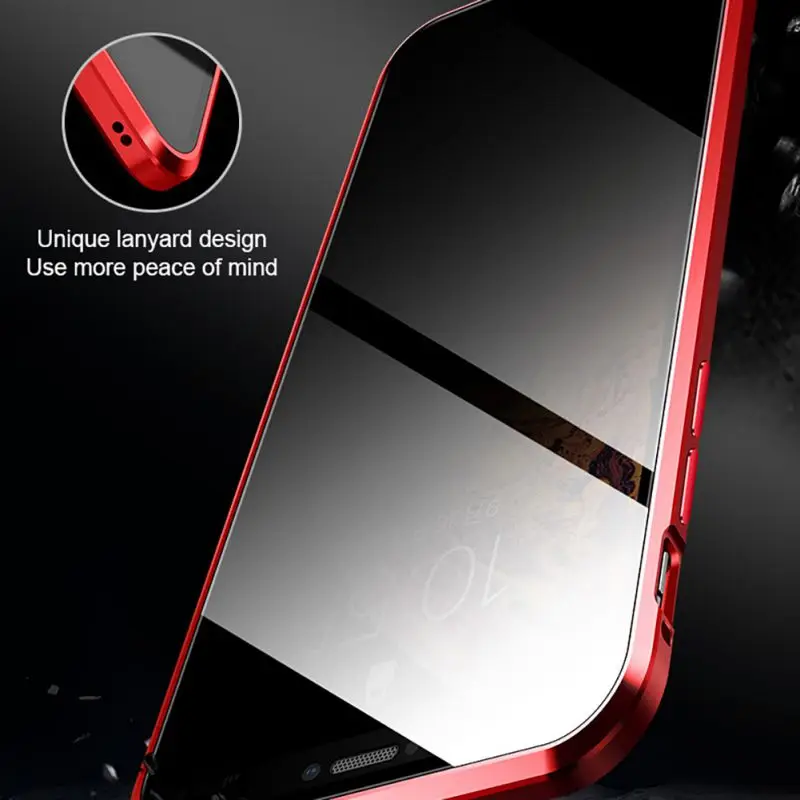 Анти-писк магнитное закаленное стекло протектор экрана бампер для iPhone 7/8 Plus X/XS/XR/XS Max для iPhone 11/11Pro/11 Pro Max
