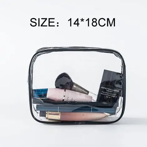1 шт. водонепроницаемые сумки для плавания прозрачная сумка Спортивная дорожная сумка для хранения телефон туфли с пряжкой сумка Макияж дорожный стакан в ванной - Цвет: S