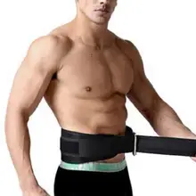 Регулируемый кожаный пояс для занятий тяжелой атлетикой для фитнеса и кроссфита, поддерживающий замок из нержавеющей стали