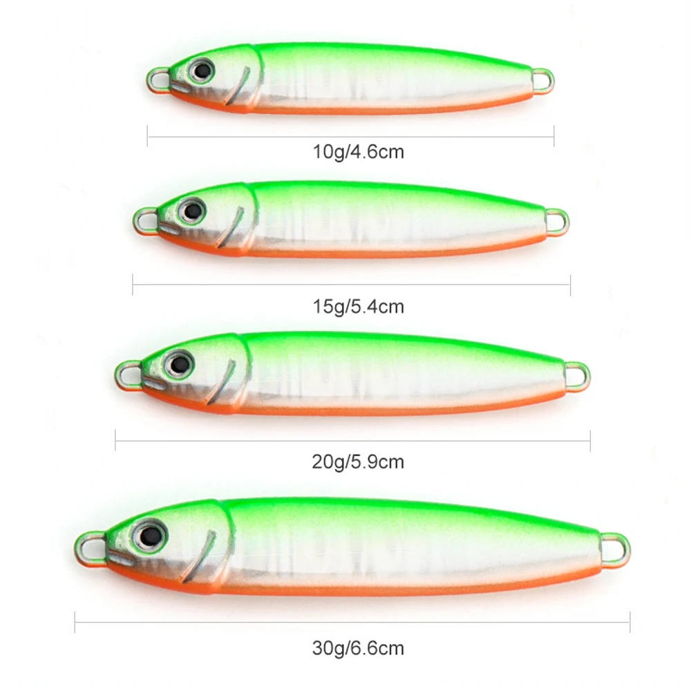 New micro jig Metal Jig Spoon 10G 15G 20G30G Shore Casting Jigging Lead Fish Sea Bass Fishing Lure Artificial Bait Tackle | Спорт и
