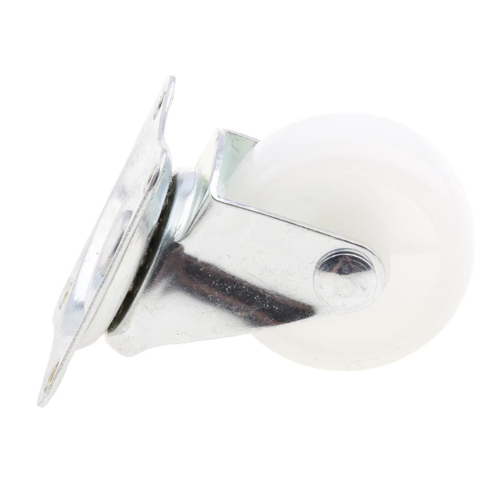 4PCS/Pack Heavy Duty 40mm Iron Casters Castor PP Swivel Wheels 