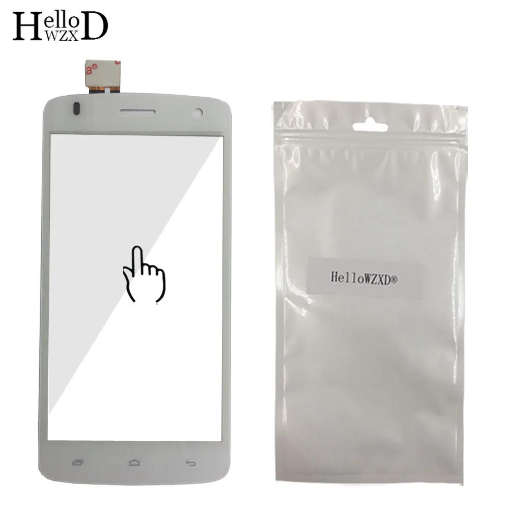 Touch Screen Panel For Fly IQ4503 IQ 4503 Touch Screen Digitizer Glass Lens Sensor Screen Mobile Phone Parts Tools Adhesive