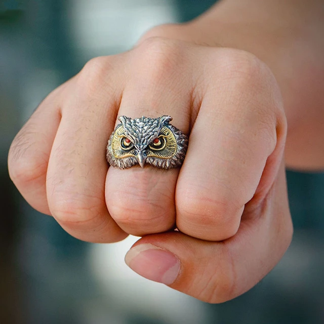 Details 178+ owl ring latest netgroup.edu.vn