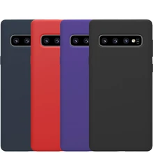 Чехол для samsung Galaxy S10 5G для samsung S8 S9 S10 Note 10 Plus 5G Note 8 9 10 S10 мягкий жидкий силиконовый чехол для телефона