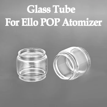 

2pcs ELLO Pop Replacement Glass Tube For Ello POP Atomizer Tank 6.5ml For iStick Mix Kit