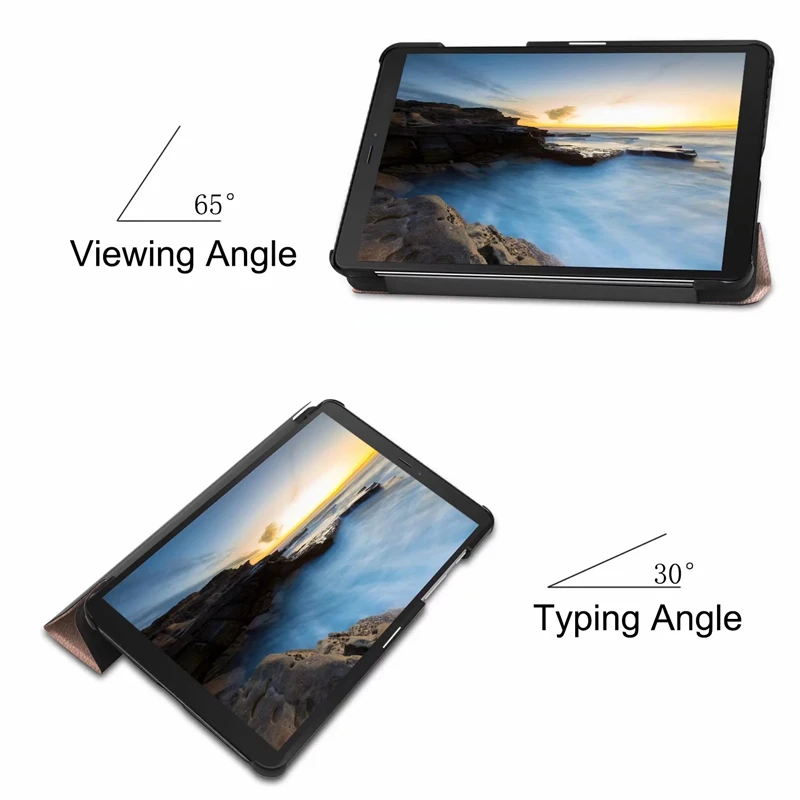 200 шт/партия для Samsung Galaxy Tab A 8,0 чехол ультра тонкий умный чехол для Galaxy Tab A 8,0 дюймов SM-T290 T295 планшет
