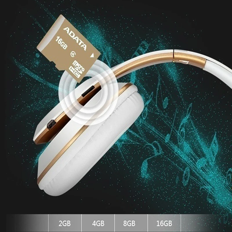 Беспроводная bluetooth-гарнитура беспроводные наушники Bluetooth стерео HIFI Складные портативные наушники с микрофоном TF карта AUX кабель