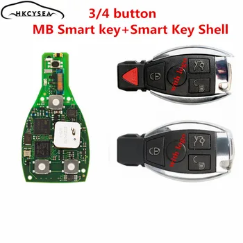 

HKCYSEA for Benz Keyless Go Full Intelligent Smart Key 315/433mhz Support on W221 W216 W164+ W166 W251 for CGDI MB VVD2 VVDI MB