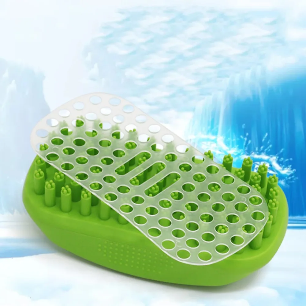 3-In-1 Bath Brush,Grooming Brush,Massager,Grooming Brush  - Dog Deshedding Brush Gently Removes Loose Hair The Best Gift (6)