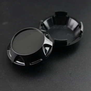 

4 pcs 66mm 62mm Silver/Black Homemade Wheel Hub Center Caps Fits For CE28N ZE40 TE37 F150 Enkei RPF1 XXR 530 557 Rims