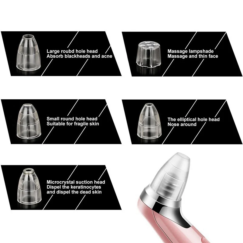 Электрический инструмент для удаления чёрных точек Всасывания Аппарат для микрошлифовки кожи очищающее средство для кожи инструмет для удаления черных точек инструмент поры кожи очиститель