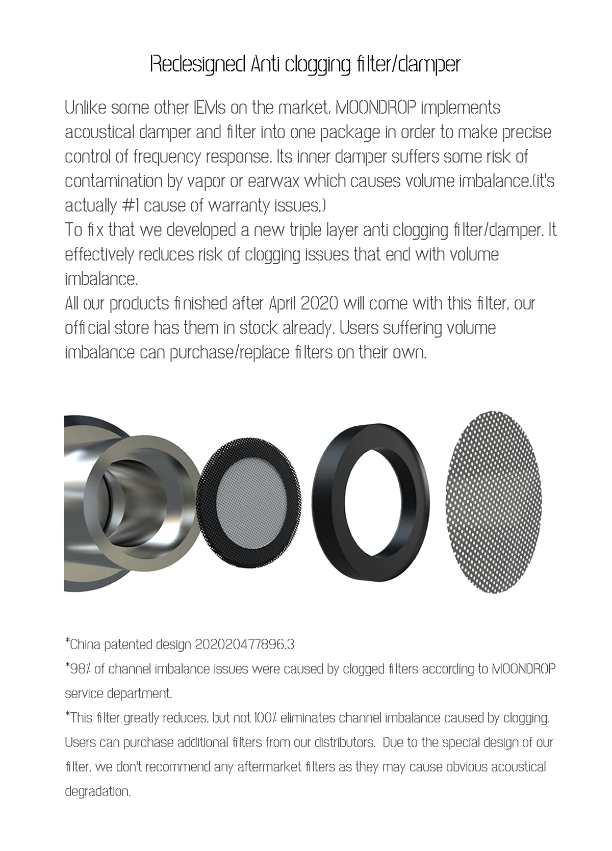 Moondrop SSR Beryllium Dome Diaphragm Dynamic Driver Earphone description image 7