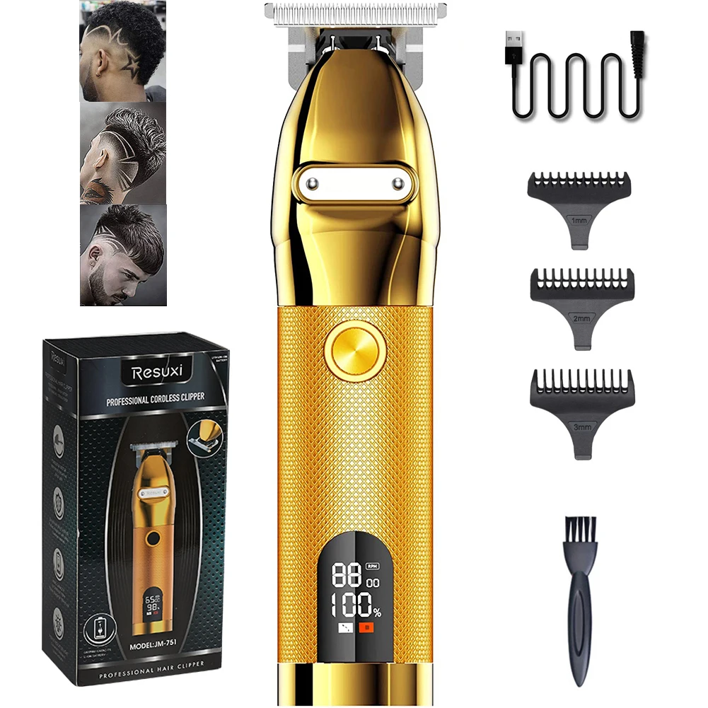 Zero Gapped Trimmer Hair Clipper Grooming Kit Trimmer Men Men Hair