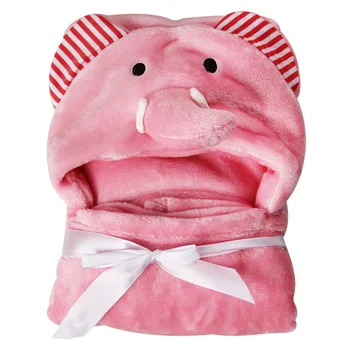 

3D Baby Blanket Soft Hooded Animal Baby Bathrobe Soft Cartoon Baby Towel Character Kids Bath Robe Infant Towel