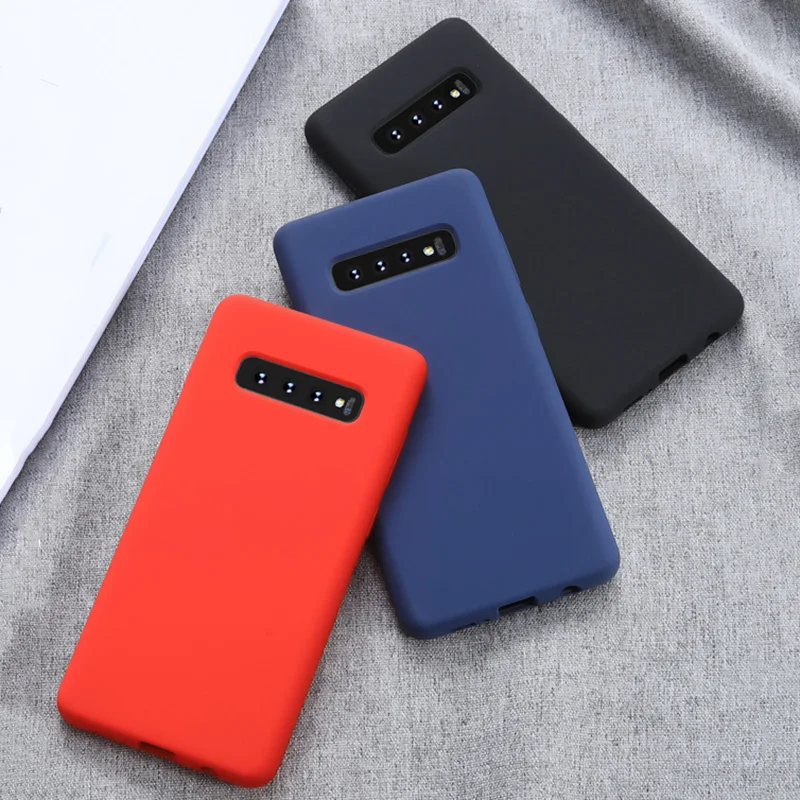 Противоударный мягкий силиконовый чехол для samsung Galaxy S10 5G Nete10 plus защитный