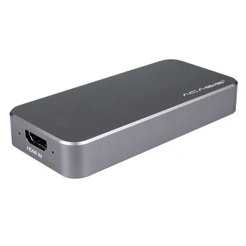

For Game Console Adapter Live Streaming USB3.0 To HDMI Record Converter HD 1080P Broadcast Aluminium Alloy Video Card