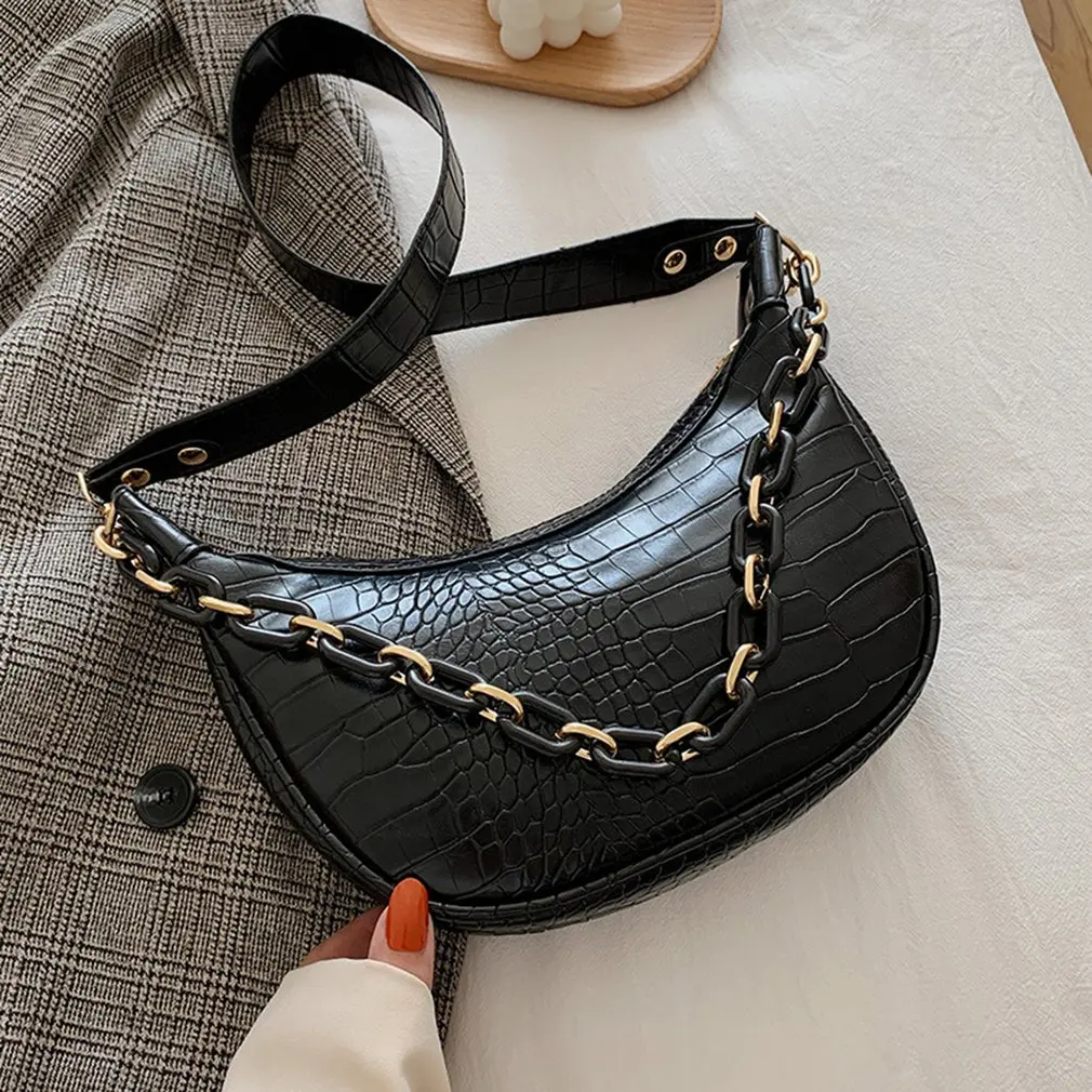 

Latest Stone Pattern PU Leather Crossbody Bags For Women 2020 Summer Small Green Shoulder Simple Bag Lady Handbags And Purses
