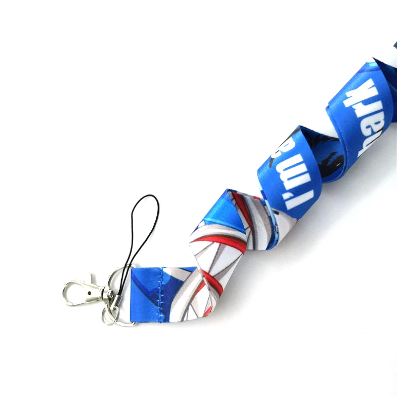 12 шт. ремешок Meg Shark для шеи ремешки для ключей DIY ID Pass Card Gym USB держатель Бейджа для мобильного телефона