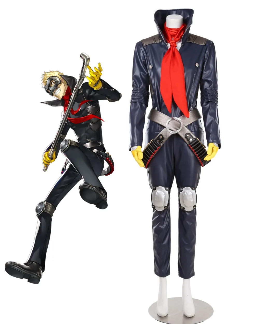 Details about  / Persona 5 P5 Ryuji Sakamoto Battle Suit Cosplay Costume Halloween Outfit