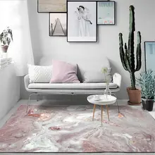 Ковры для гостиной, скандинавский абстрактный ковер с красивым порошковым рисунком, Рождественский ковер, Скандинавское украшение, Домашний детский коврик