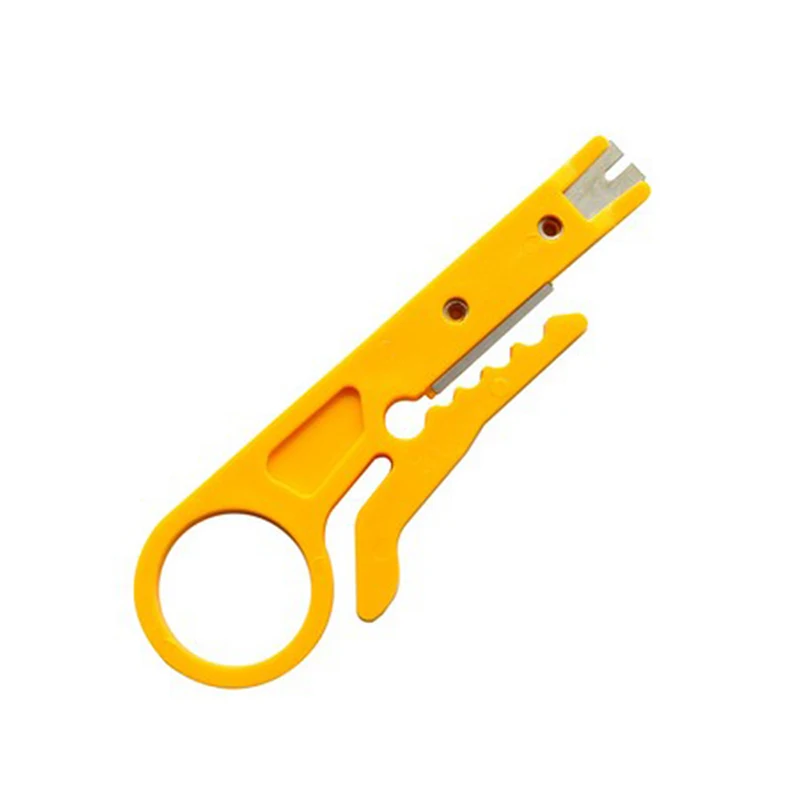 Cable Stripper Wire Cutter Crimping Tool Multi Stripping Knife Crimper Pliers Mini Portable Decrustation Wire Cutter Repair tool chisel plane Hand Tools