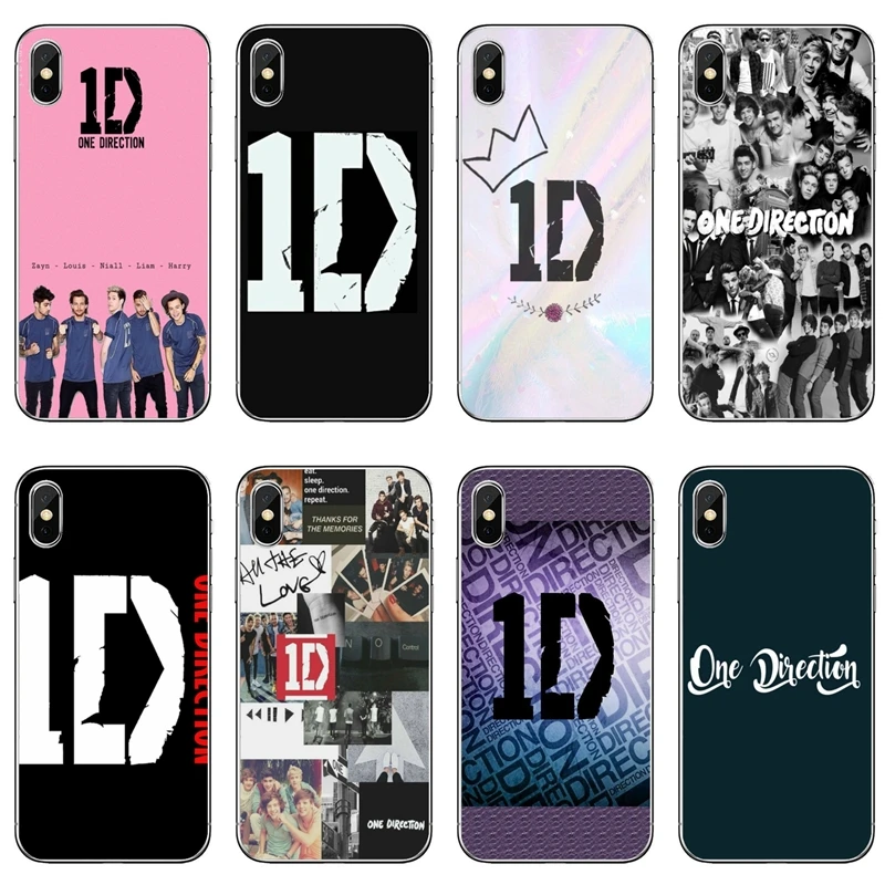 One Direction 1d Logo Phone Case For Sony Xperia Z5 C6 L2 Xa1 Xa2 Xz1 Xz2 Compact Premium Lg G5 G6 G7 Q6 Q7 Q8 Q9 V30 Phone Case Covers Aliexpress
