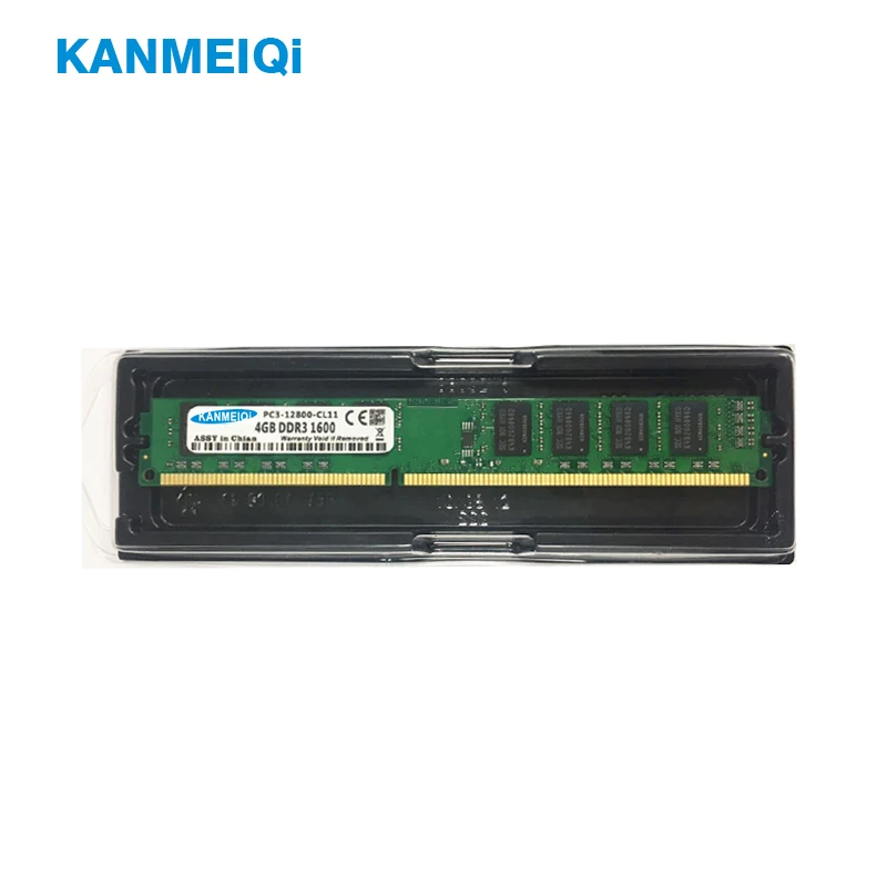 KANMEIQi DDR3 4 Гб 1333 МГц 1600 МГц память Настольный оперативная память PC3-12800S-CL11 dimm 240pin 1,5 в Новинка