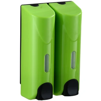 

Wall-Mounted Double-Headed Premium Soap Dispenser Hand Sanitizer Shower Gel Bottle