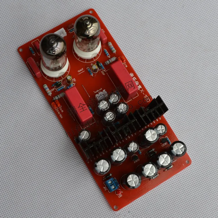 X-10D DIY fever буфер для труб stage Предварительный усилитель доска с регулятором напряжения 6N11 ламповый усилитель доска