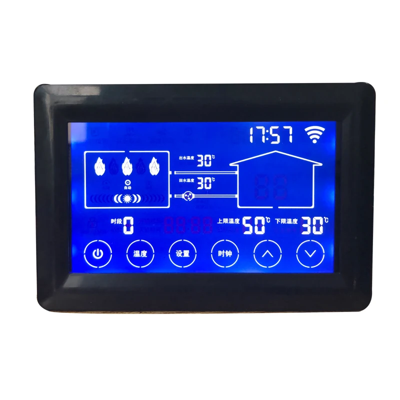 

Boiler Controller Electric Boiler Controller Boiler Temperature Controller 4.3 Inch LCD Touch Screen 4304