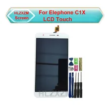 Para Elephone C1X pantalla LCD con montaje de digitalizador con pantalla táctil reemplazo con herramientas
