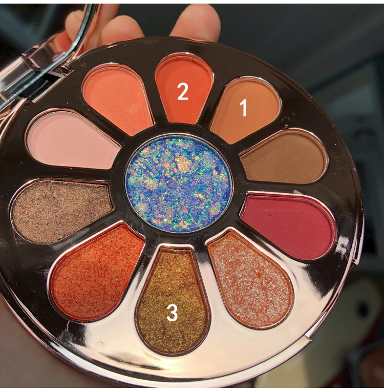 PigmentedShimmer Eyeshadow Palette paleta Sombra Makeup Shiny Palette Glitter Matte 11 Color Eyeshadow Pallete Metallic Cosmetic