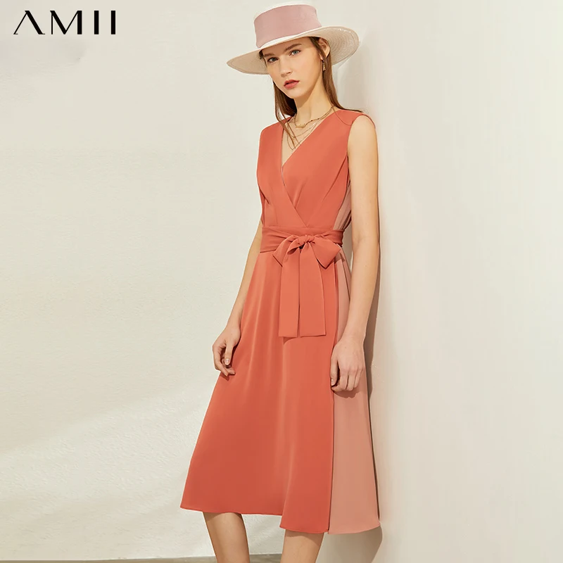 AMII минимализм Сезон весна-лето Модные Винтажные со вставками женские женское