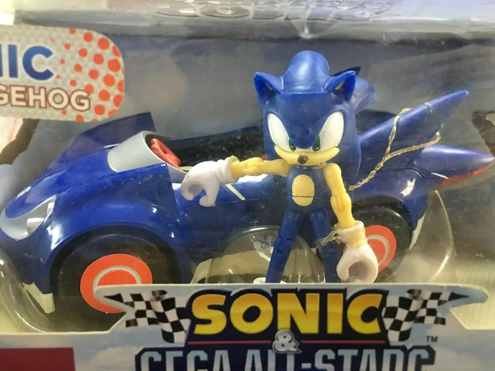 

Original Sonic all star racing car Speed Star Pack Figure Collection toys