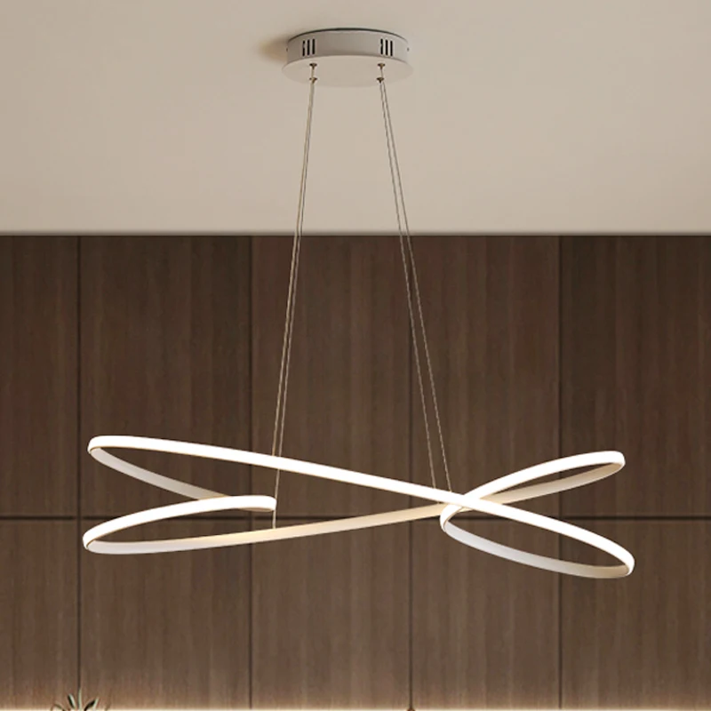 

Black White nordic lamp led pendant lights modern design for dining room pendant lamp kitchen Hanging lamp bar shop ceiling lamp
