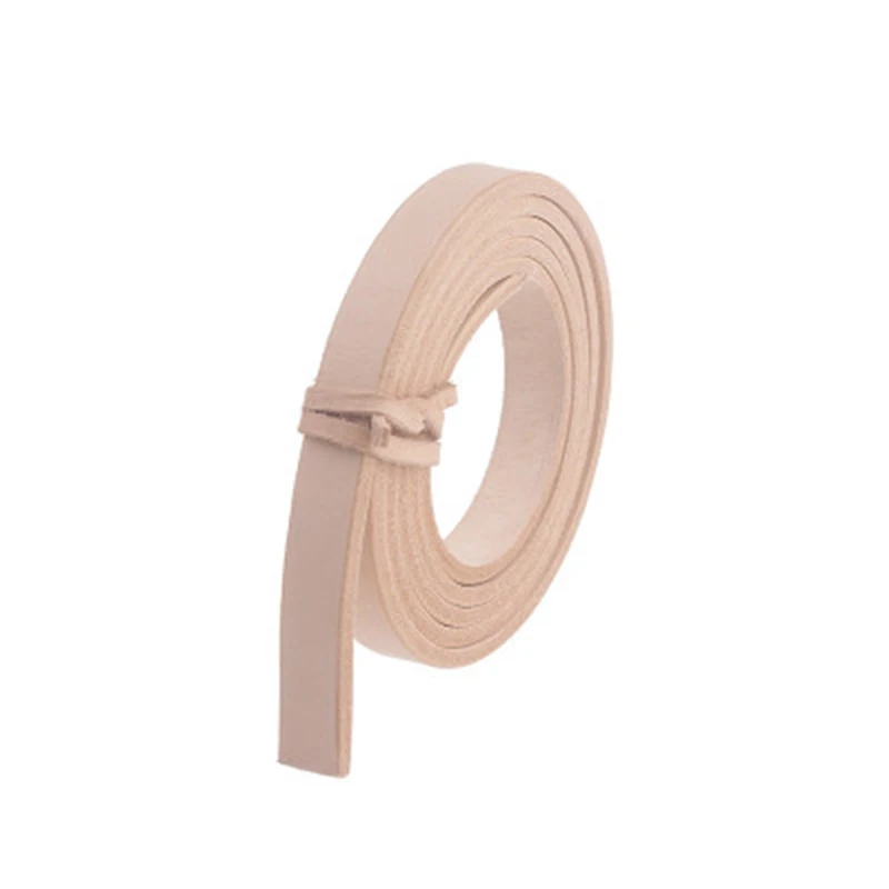 

DIY Blank Veg Tanned Leather Strip Strap Belt Handmade 100-125cm Optional Width