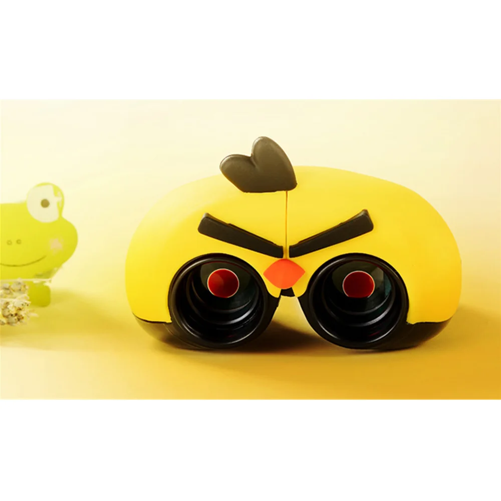 BIJIA детские бинокли высокой четкости HD ночного видения мультфильм Angry Birds детский игрушечный телескоп