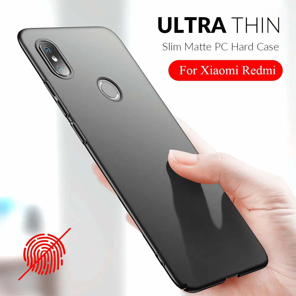 Чехол для Xiaomi Redmi Note 9 S 8T 8 Pro 7 тонкий жесткий Противоскользящий чехол из