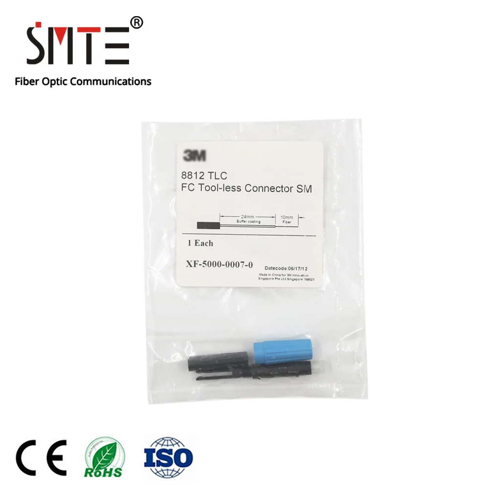 

8812 TLC Field XF-5000-0007-0 Connector FC Plug Cold Connector Round Head Fiber Connector