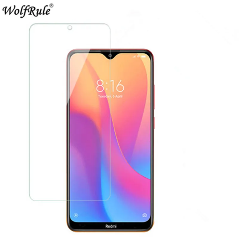 

2PCS Glass For Xiaomi Redmi 8A Screen Protector Redmi 8A Tempered Glass For Xiaomi Redmi 8A Glass 2.5D Anti-scratch Film 6.2"