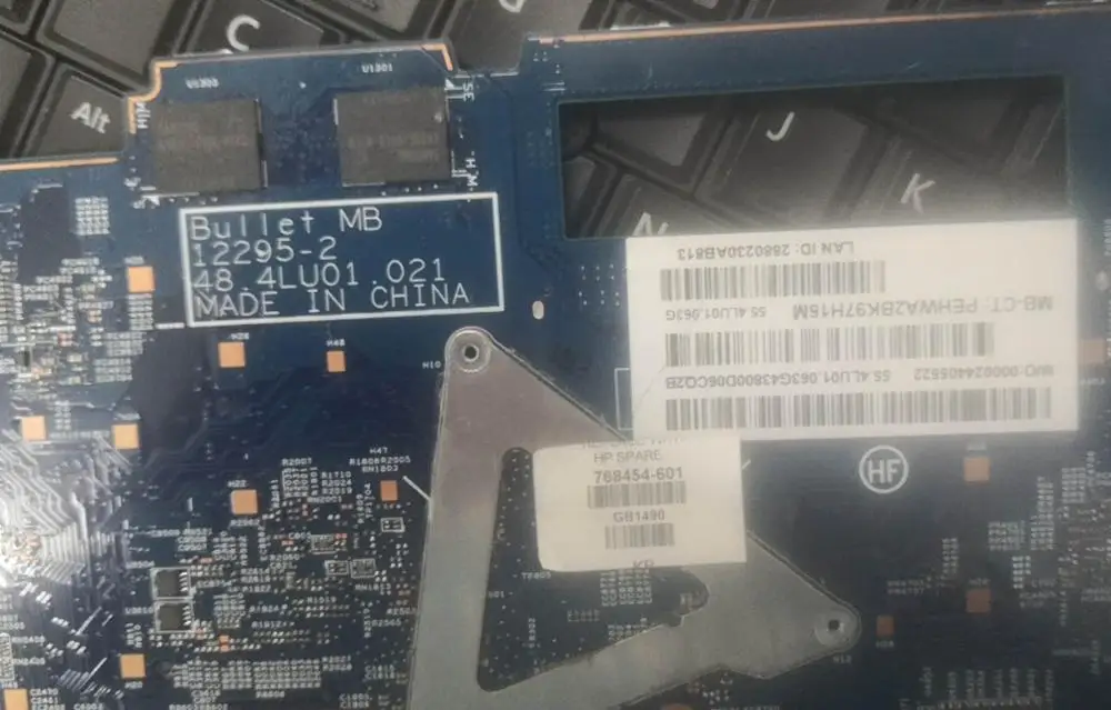 remarkable  For HP Folio 1040 G1 Laptop motehrboard 768454-001 768454-601 i5-4210U cpu notebook pc mainboard ma