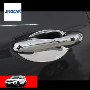

Car style For Kia Sorento 15-19 Door bowl refitting decoration Sorento external door bowl door handle decoration paste